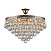 Хрустальная потолочная люстра Maytoni Gala DIA783-CL46-6-G